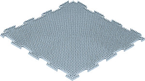 Модульный коврик - Набор №1. Универсал, пастельные цвета, 8 пазлов