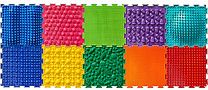 Модульный коврик - Набор №10. Ассорти, 10 пазлов