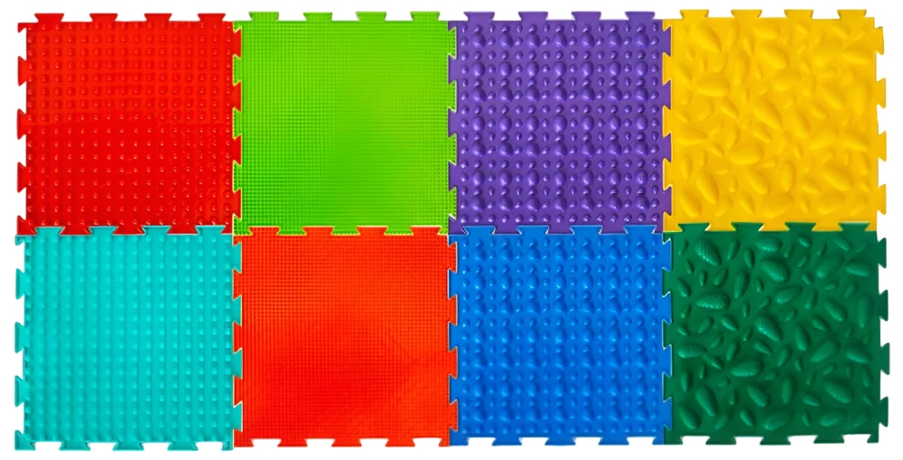 Модульный коврик - Набор №2. Малыш, 8 пазлов