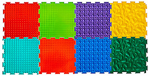 Модульный коврик - Набор №2. Малыш, 8 пазлов