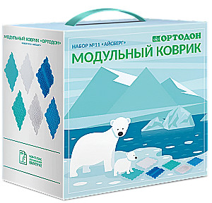 Модульный коврик - Набор №11. Айсберг, 6 пазлов