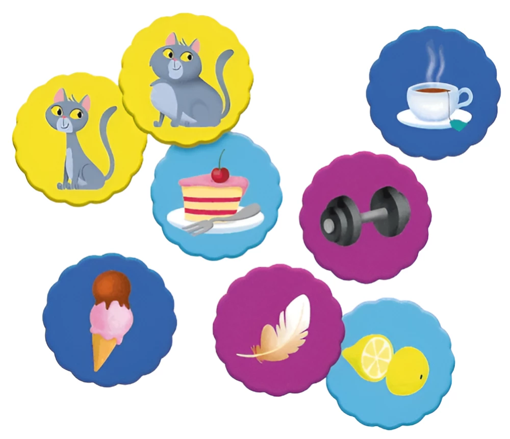 Brettspiel - Gegensätze