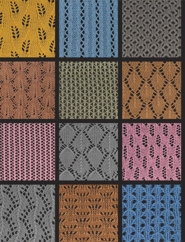 120 Patterns for Machine Knitting. Encyclopedia of Designs with Schemes, Principles of Construction and Ready Solutions for Manual Decking