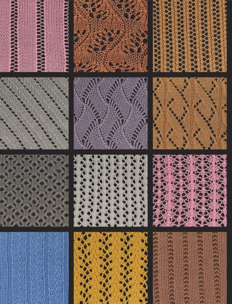 120 Patterns for Machine Knitting. Encyclopedia of Designs with Schemes, Principles of Construction and Ready Solutions for Manual Decking