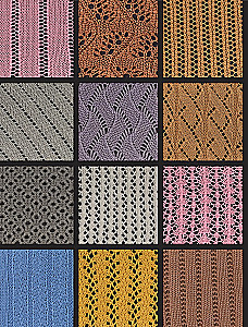 120 Patterns for Machine Knitting. Encyclopedia of Designs with Schemes, Principles of Construction and Ready Solutions for Manual Decking