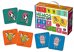 Gra planszowa - Memo Classic Plus. Dźwięki i ruchy