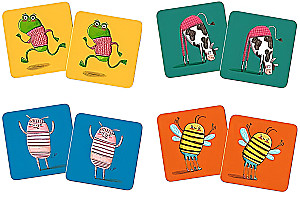 Gra planszowa - Memo Classic Plus. Dźwięki i ruchy