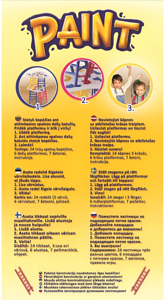 Gra planszowa - Paint