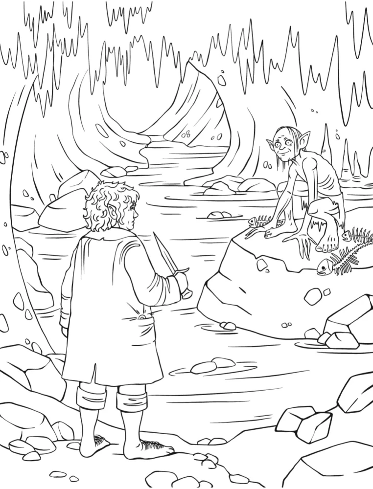 Middle-earth: World and Images. Art Coloring Book