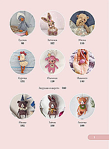 Любимые куклы и игрушки Екатерины Гущиной. Теплое и понятное практическое руководство по вязанию крючком