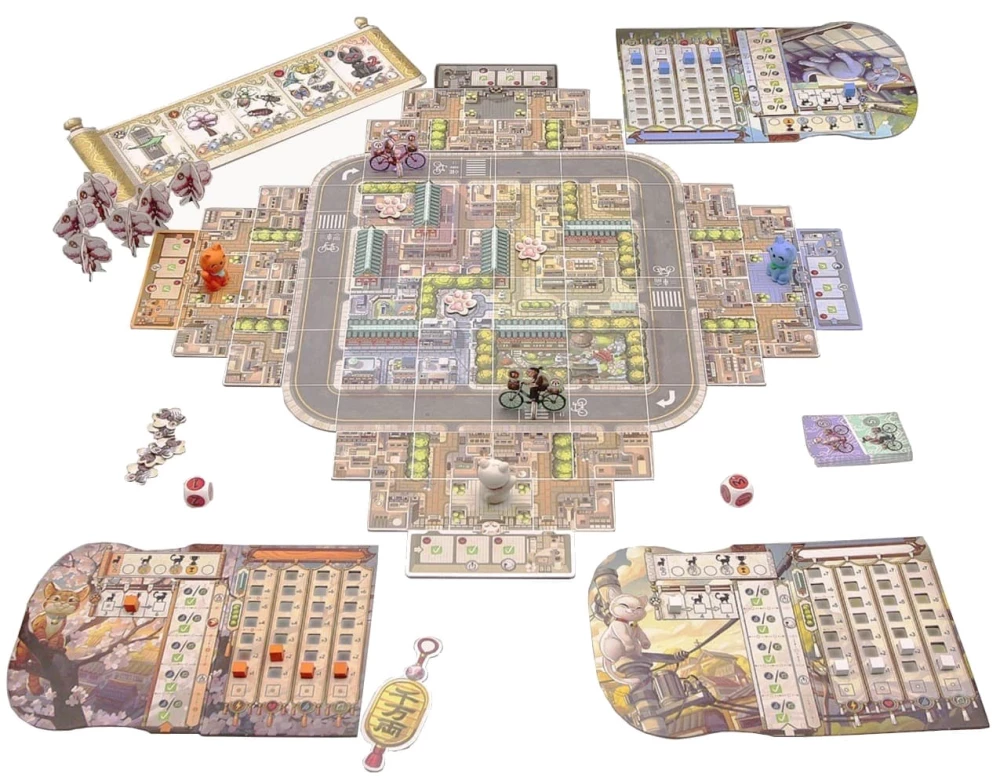 Tabletop Game - Kittens of Kyoto