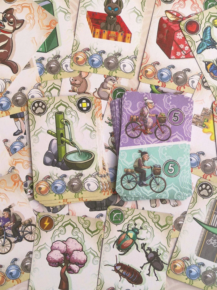 Tabletop Game - Kittens of Kyoto