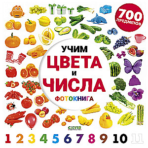 Learning Colors and Numbers. Photo Book