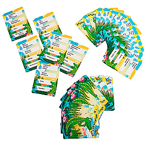 Игра карточная-Крокодильчик (игра в слова для детей)