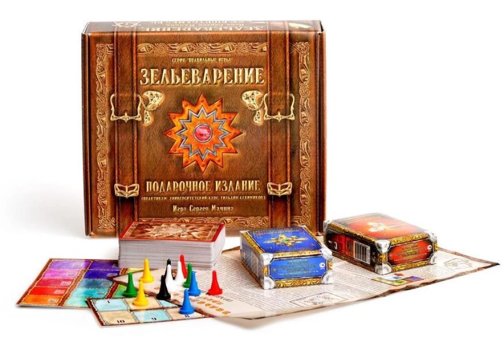 Brettspiel - Zaubertränke. Geschenkset