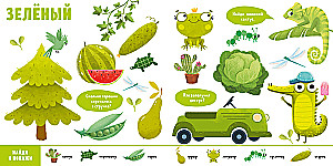 Finde und zeige, Kleines. Farben