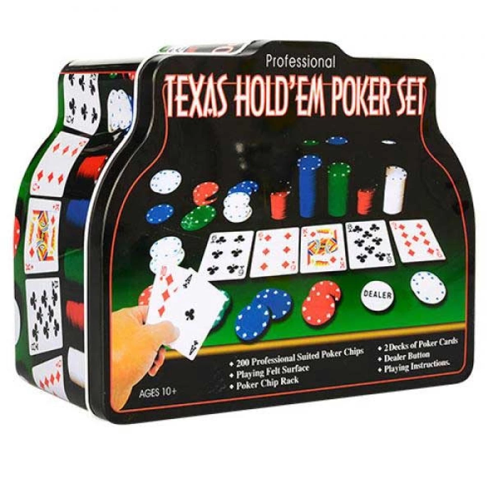 Zestaw - Poker, 200 żetonów