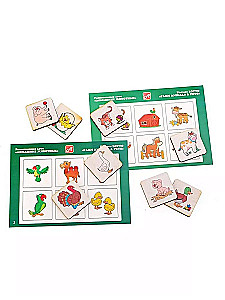 Развивающее лото - Домашние животные