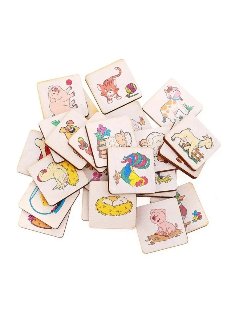 Развивающее лото - Домашние животные