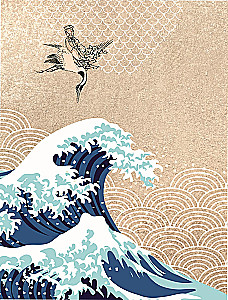 Hokusai Manga. Gamta
