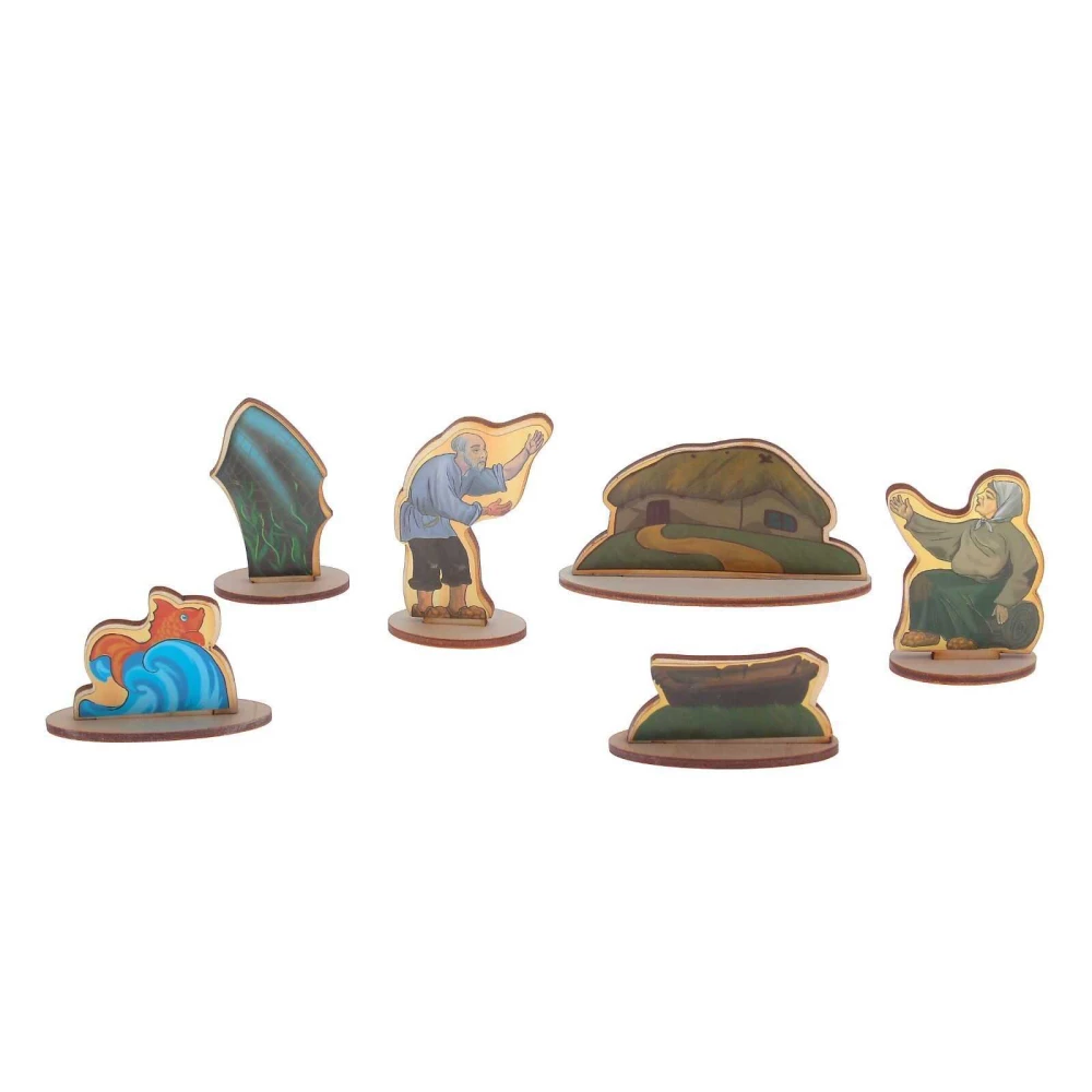 Teatras ant stalo - Pasaka apie žveją ir žuvį