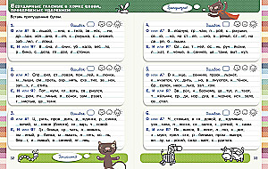 Übungsheft. Vollständiger Kurs der Grundschule in einem Buch. Russisch