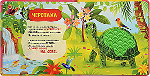 Tactile Book with Poems. In the Zoo