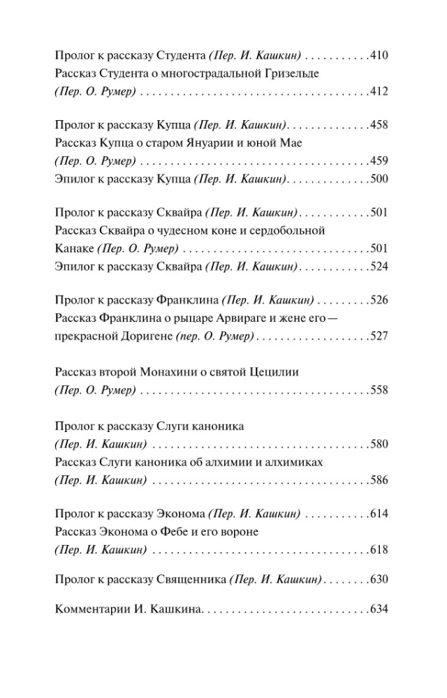 Кентерберийские рассказы