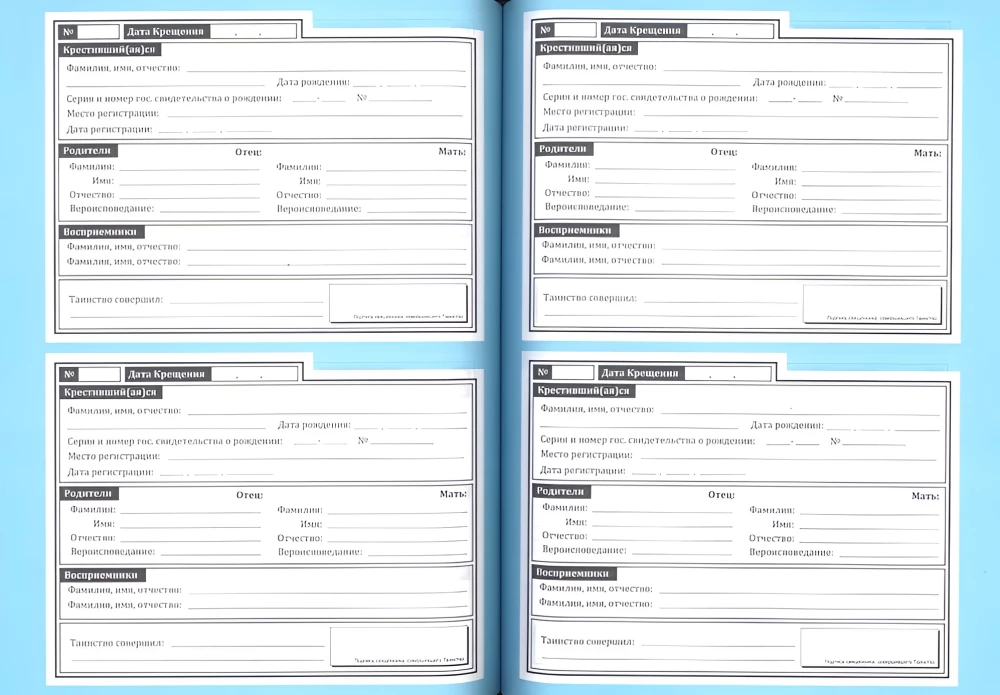 Metriskā grāmata par kristītajiem
