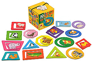 iQ Puzzle - Takie figury. Kształt i kolor