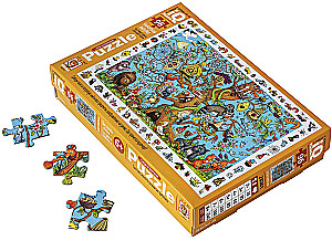 IQ Пазл:96 - Кто в домике живет?