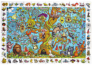 IQ Пазл:96 - Кто в домике живет?