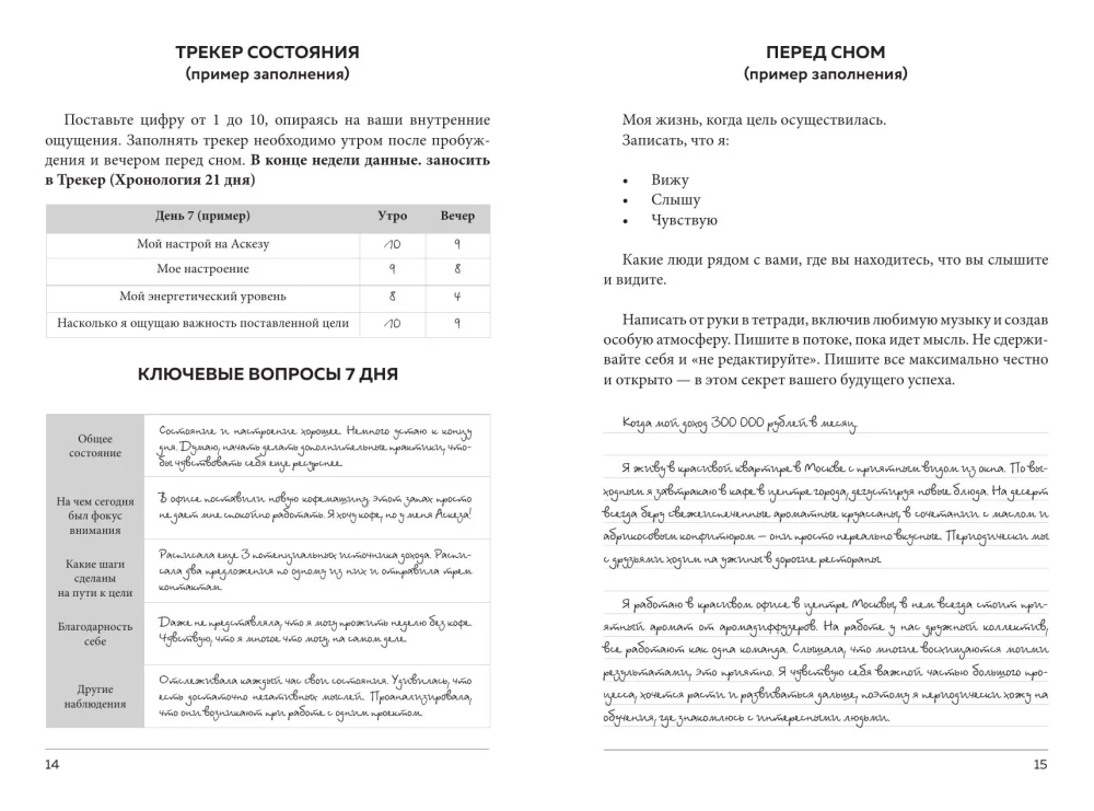 Asceticism as a Way to Achieve Goals + Asceticism Diary: 21 Days of Keeping Promises to the Universe (set of 2 books)