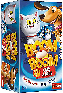 Galda spēle - Boom Boom Kaķi un Suņi