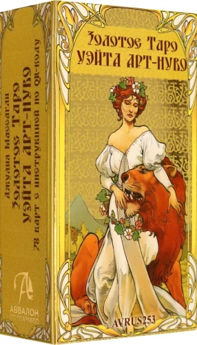 Tarot - Złote Art Nouveau