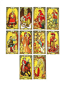 Tarot - Złote Art Nouveau