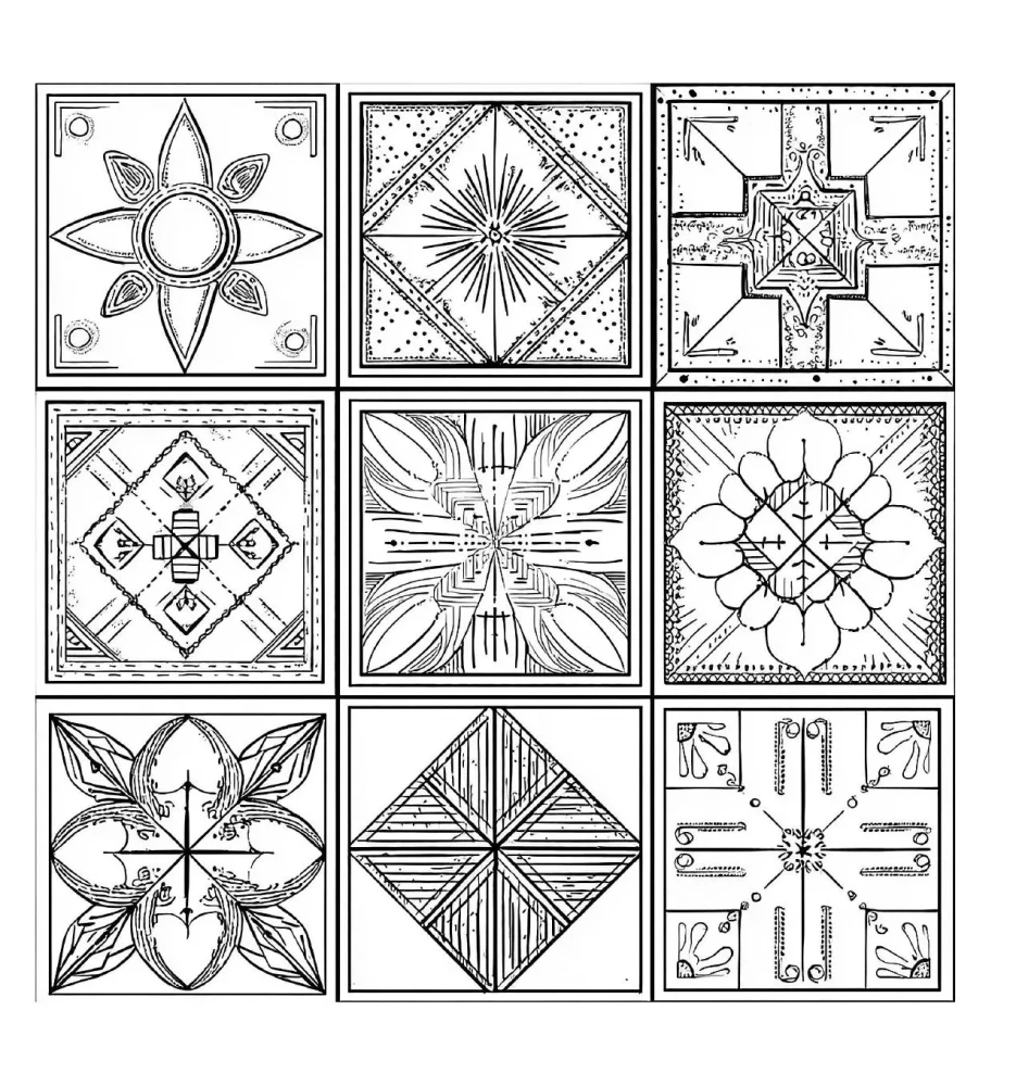 Mierīga krāsošana-antistress. Pārlikumu pasaule. 23 sižeti radošumam un iedvesmai