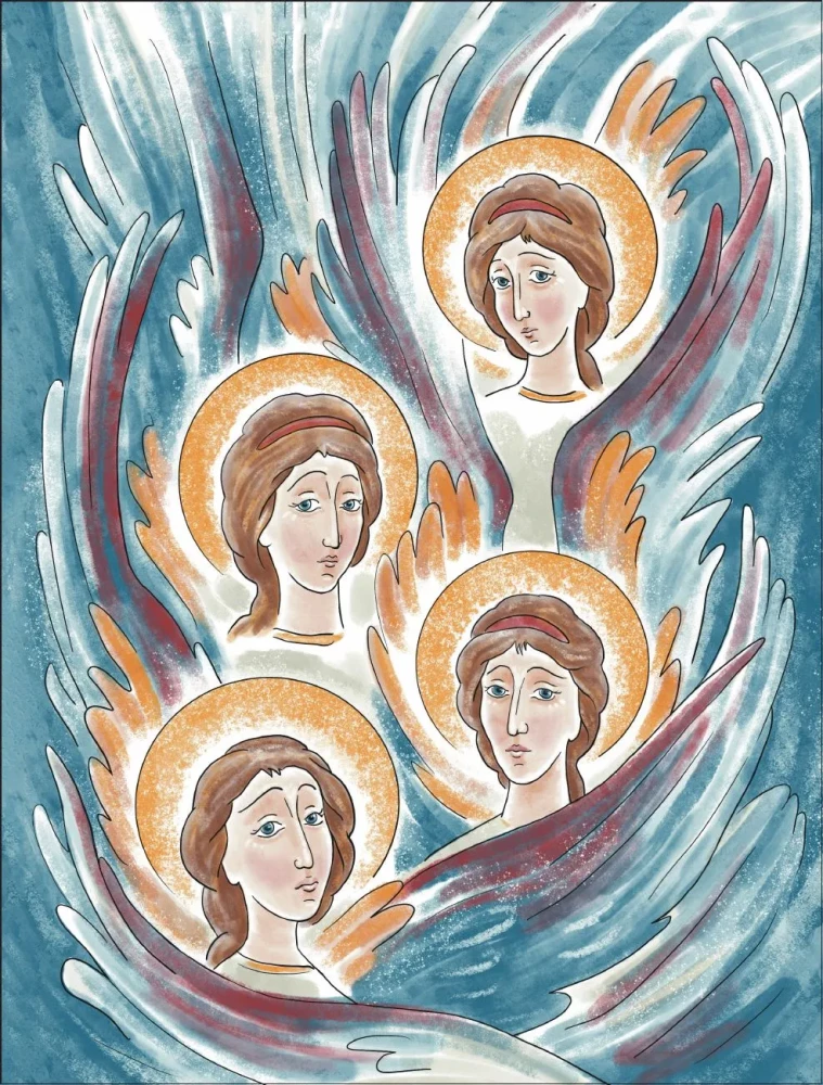 Eņģeļi starp mums. Ko par eņģeļu pasauli saka Pareizticīgā Baznīca