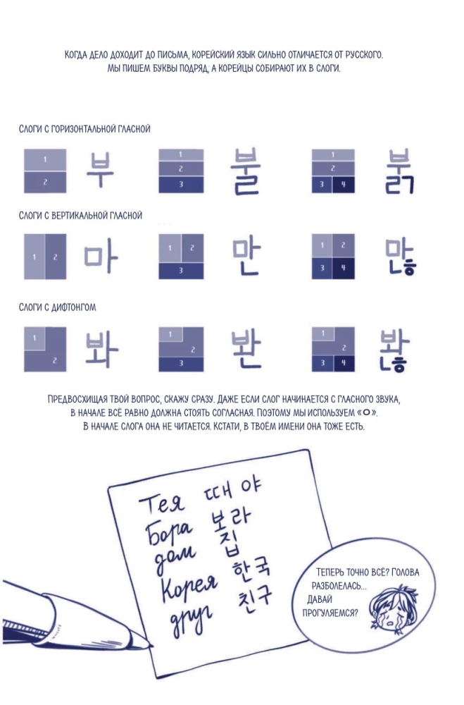 Teja Korejā. Komikss, kas iemācīs tevi korejiešu valodu