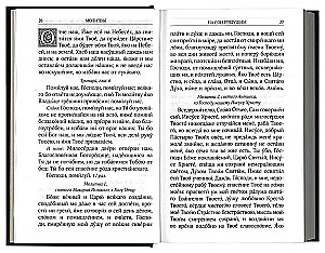 Lūgšanu grāmata. Psalmi. Krievu fonts