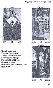 Tarot Cards - Tarot Astar. Under the Veil of Mystery (78 cards + guide)