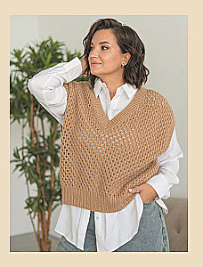 CROSSWISE KNITTING. A complete wardrobe in OVERSIZE style. An interactive guide to crocheting