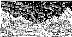 Minu talvine jalutuskäik: Värviraamat