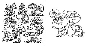 Mano rudens pasivaikščiojimas: Spalvinimas