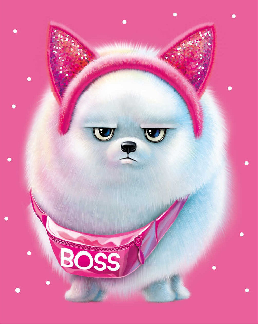 Diamantmalerei - Boss Spitz, 20x25cm