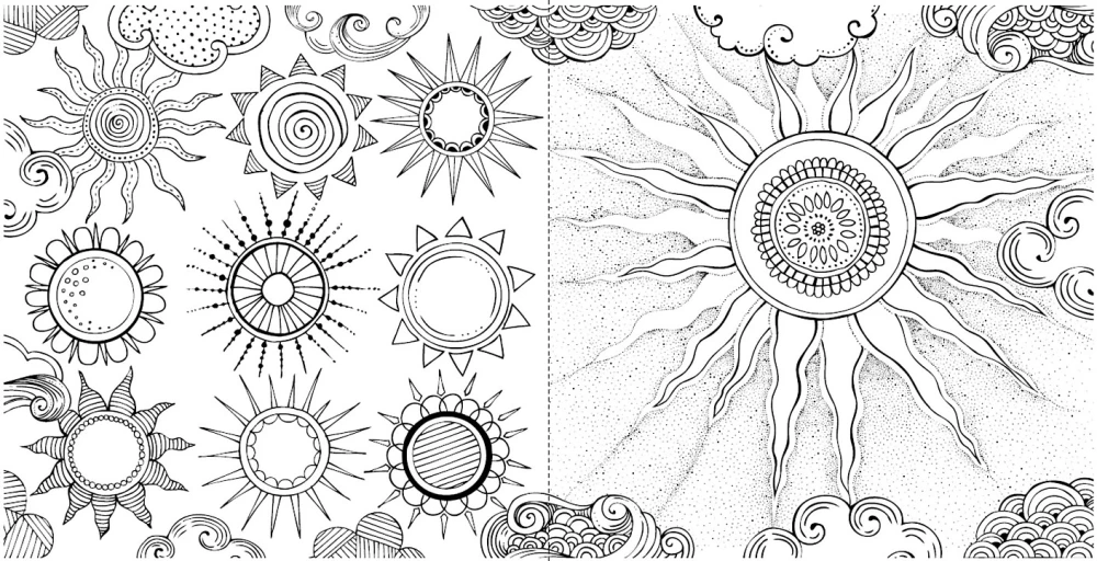 Mano vasaros pasivaikščiojimas: Spalvinimo knygelė