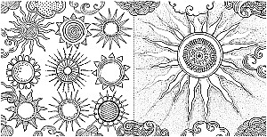 Mano vasaros pasivaikščiojimas: Spalvinimo knygelė