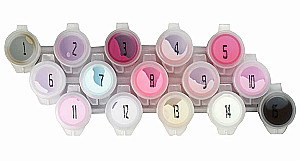 Glezna pēc numuriem - Meitene ar leopardu, 20x30cm