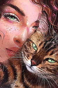 Glezna pēc numuriem - Dvēseles spogulis, 20x30cm