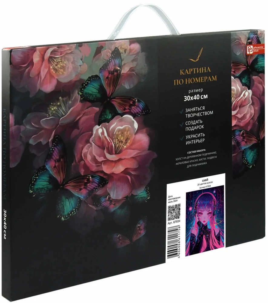 Glezna pēc numuriem - Disco-Anime, 30x40cm